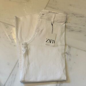 Zara Girls Marine Pant White Jeans size 13-14